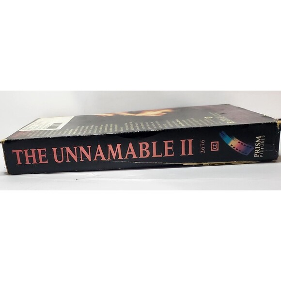 The Unnamable II VHS Horror H.P. Lovecraft John Rhys-Davies Prism Not tested - Picture 11 of 15